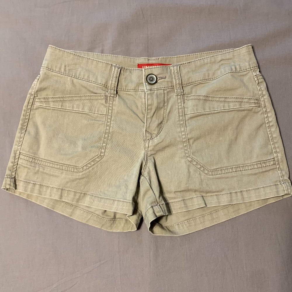 UNIONBAY - Khaki Short Shorts - 3